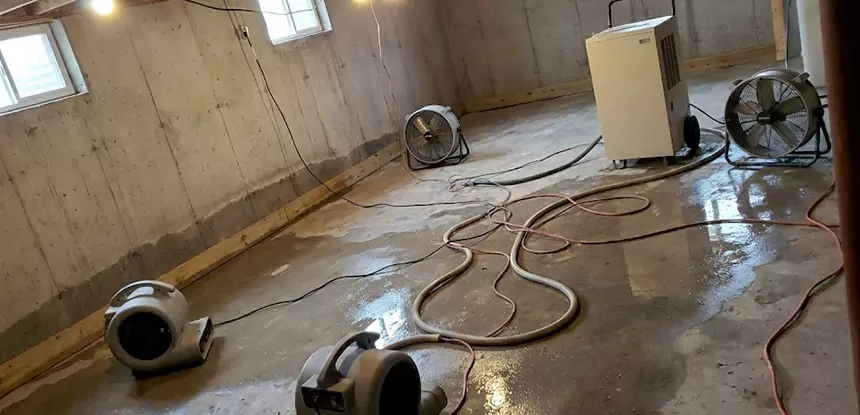 Large-Scale Water Damage Cleanup in Jenkinsburg